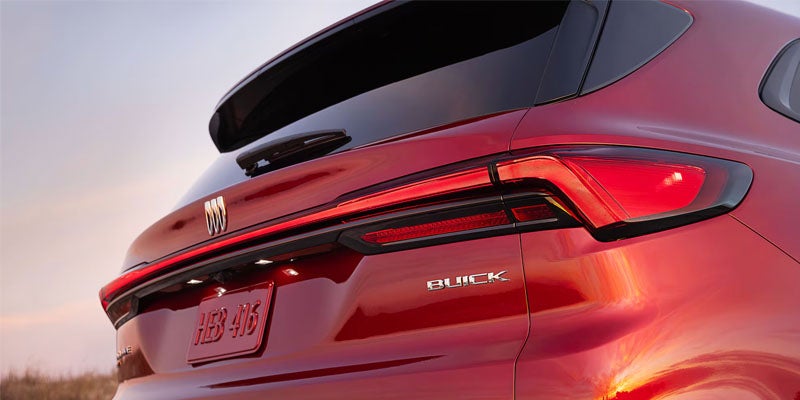 2026 Buick Enclave LED taillight and rear exterior design