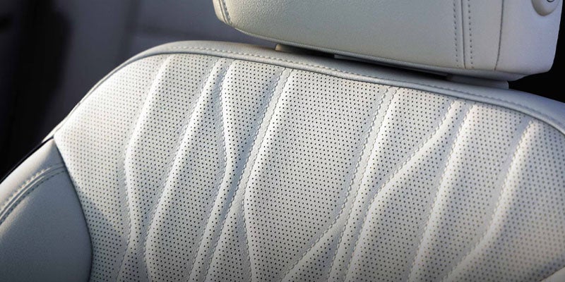 2026 Buick Enclave premium leather front seat interior
