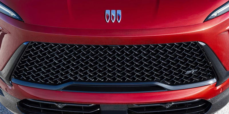 2026 Buick Enclave front grille with Buick emblem