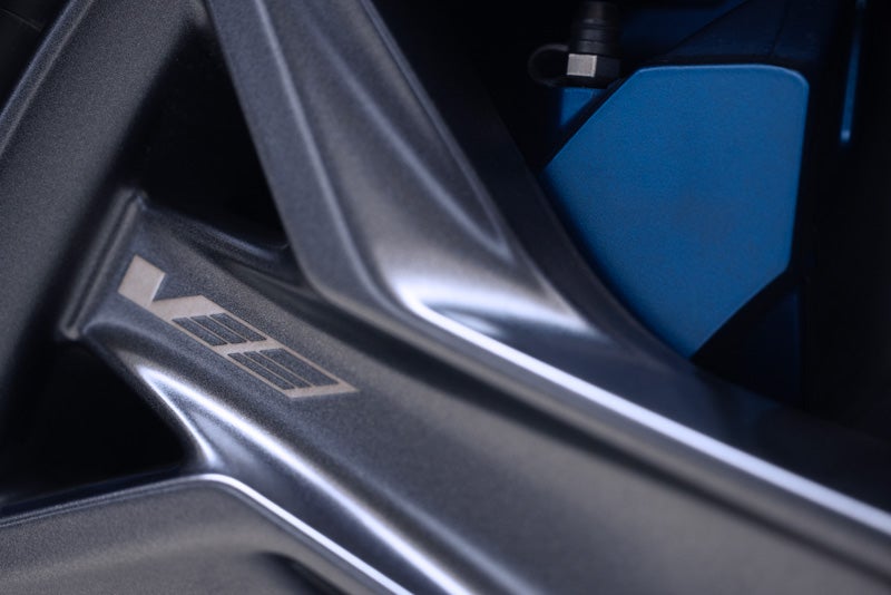 Close-up of the 2026 OPTIQ-V Brembo Performance Front Brakes | Schwan Buick GMC in Mandan ND