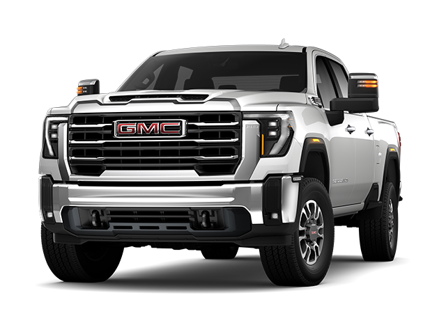 Picture of a grey 2024 GMC Sierra HD