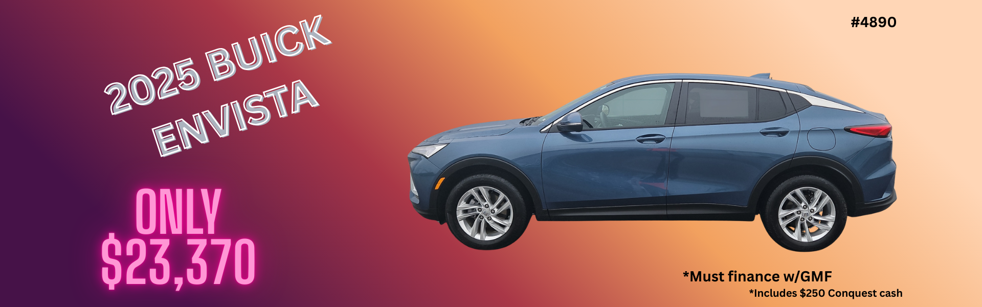 2025 BUICK ENVISTA ONLY $23,370