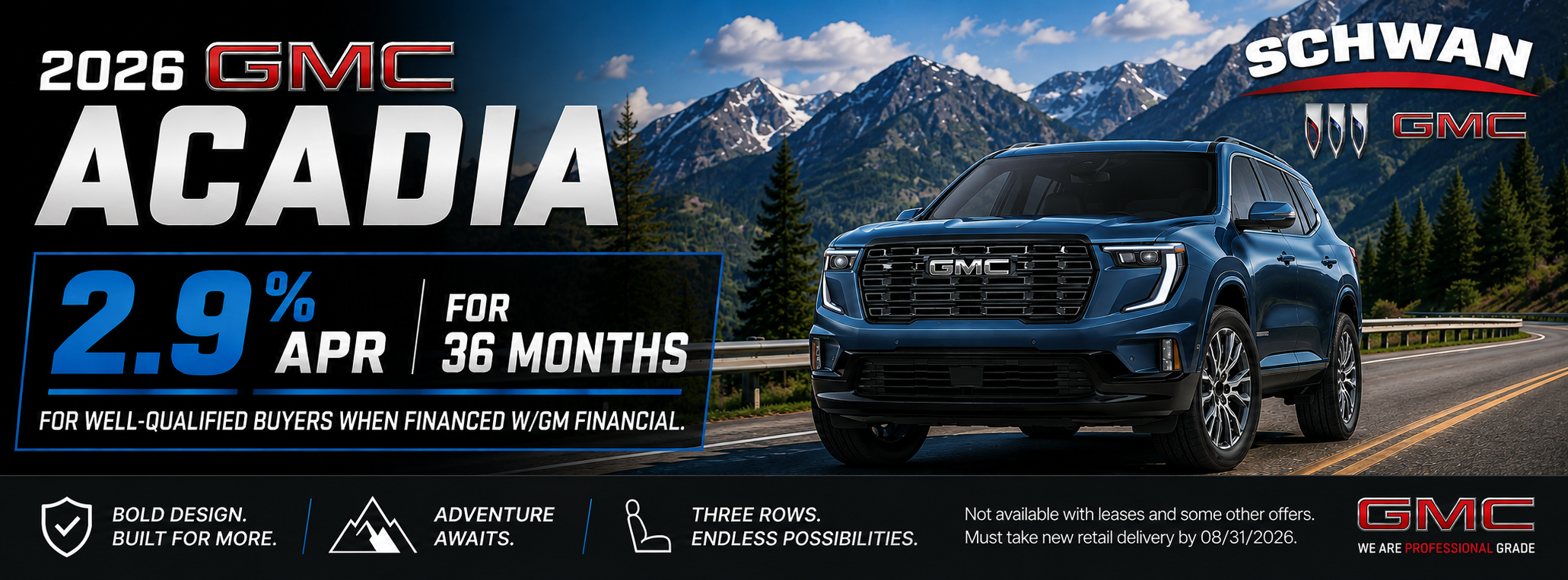 2026 GMC ACADIA EMPLOYEE PRICING
